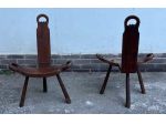 Sedie in Legno Tripode