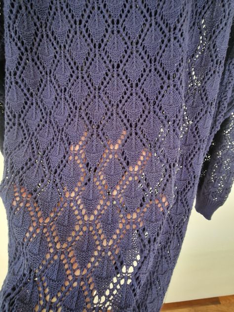 Maglione blu fatto a mano - Foto 4