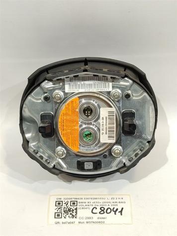 AIRBAG VOLANTE BMW X5 Serie (E53) 32306759926 33676296103U M57N306D2 (9906) - Foto 2