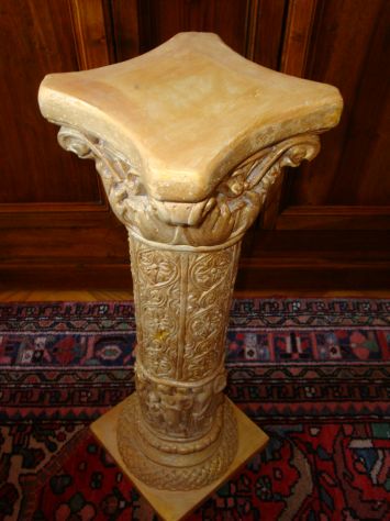 Colonna primi '900 in gesso - Foto 3