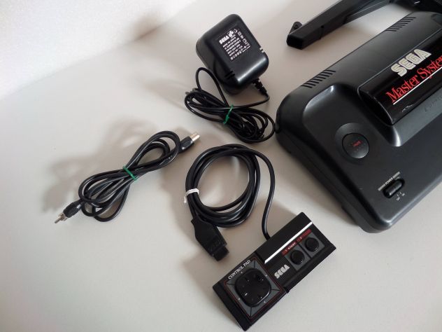 Sega Master System 2 PLUS, Originale vintage anni 90 + lightgun - Foto 6