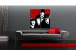Quadro Pop Art dipinto a mano dei Beatles
