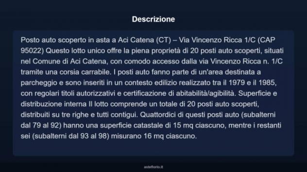 Immobile in asta di 306 m² in vendita a Aci Catena - Foto 4