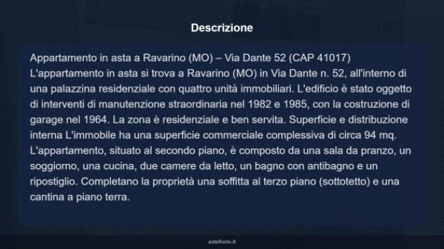 Immobile in asta di 94 m² con più di 5 locali e box auto in vendita a Ravarino - Foto 10
