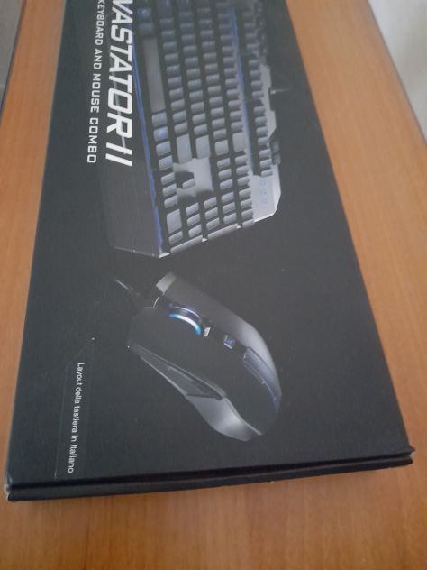 Tastiera COOLER MASTER = modello DEVASTATOR II nuovissima. Utilizzato solo mouse - Foto 2