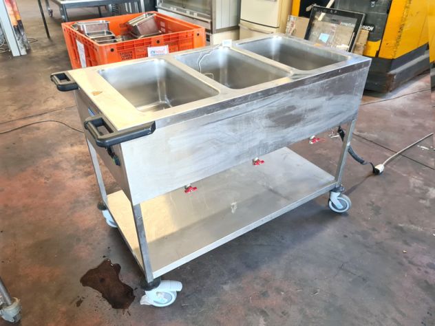 CARRELLO TERMICO HUPFER BAGNOMARIA MAI USATO