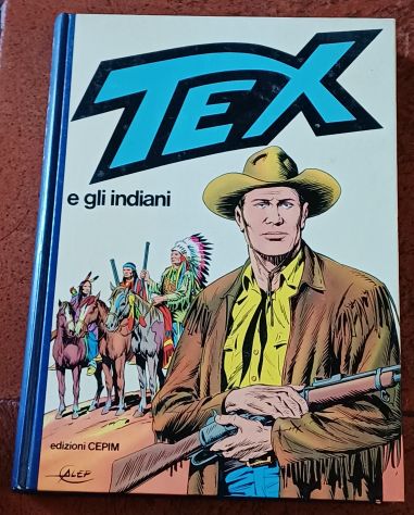 Tex e gli indiani, Edizioni CEPIM 1980.