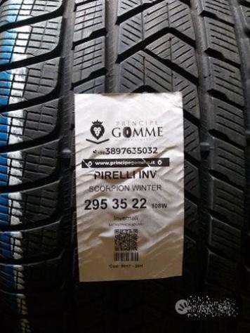 4 gomme 295 35 22 / 265 40 22 pirelli a5017-5019 - Foto 2
