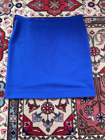 Gonna blu elettrico da donna - Foto 3