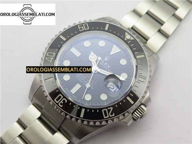 Rolex Replica SEA-DWELLER 2017 BASELWORLD 126600 1:1 BEST EDITION ACCIAIO 904L QUADRANTE NERO SU BRACCIALE SS A3235 CLONE V10 - Foto 8