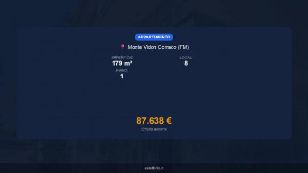 Immobile in asta di 179 m² con più di 5 locali e box auto in vendita a Monte Vidon Corrado - Foto 16