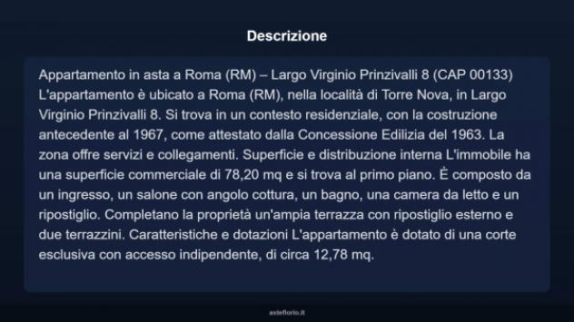 Immobile in asta di 78 m² in vendita a Roma - Foto 5