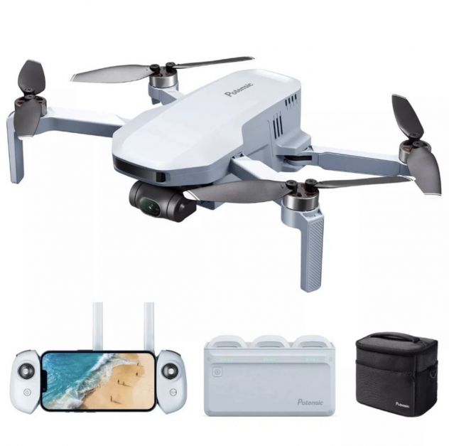 VENDO DRONE POTENSIC ATOM COMBO 4K GIMBAL 3 ASSI - Foto 10