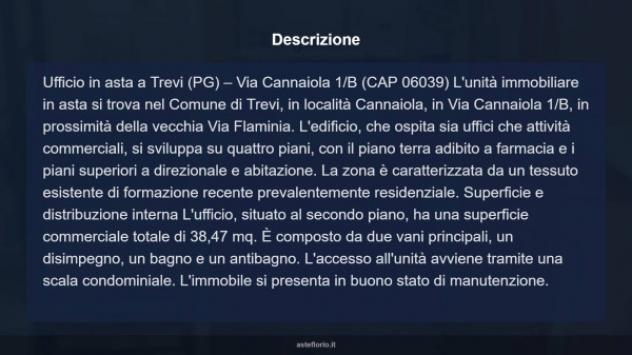 Immobile in asta di 38 m² in vendita a Trevi - Foto 8