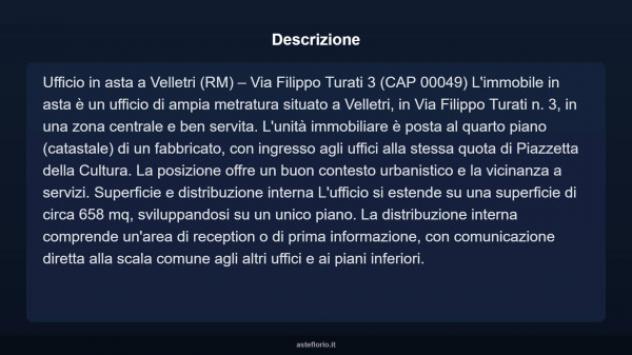 Immobile in asta di 658 m² in vendita a Velletri - Foto 4