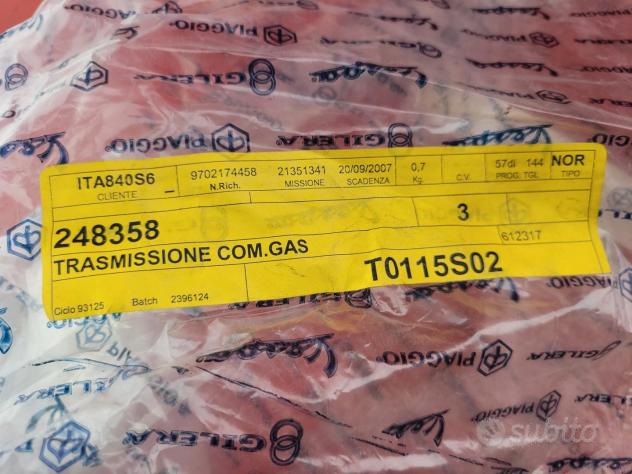 CAVO ACCELERATORE PIAGGIO APE TM 602 703 - Foto 2
