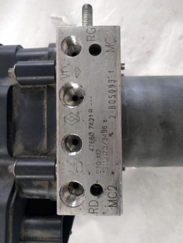 476607421R CENTRALINA POMPA AGGREGATO ABS RENAULT CLIO 1.0 G 74KW 5M 5P (2020) RICAMBIO USATO 2265106627 0265956794 - Foto 5
