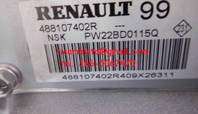 488107402R Renault Megane servosterzo elettrico piantone - Foto 4