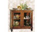 Vetrinetta 2 porte con ripiano interno arte povera cod 11404