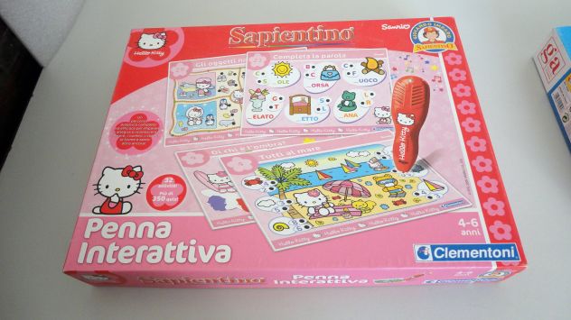 Sapientino Hello kitty clementoni e puzzle biancaneve anni 90 - Foto 2