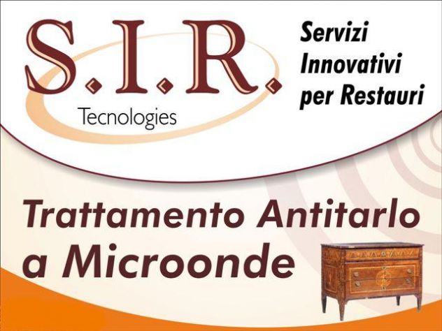 TRATTAMENTO ANTITARLO A MICROONDE