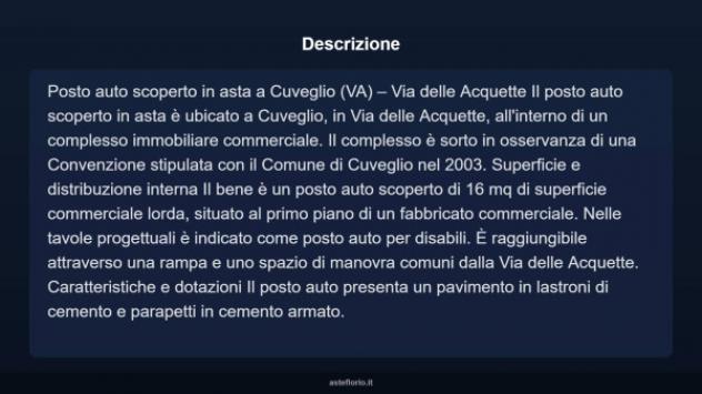 Immobile in asta di 16 m² in vendita a Cuveglio - Foto 4
