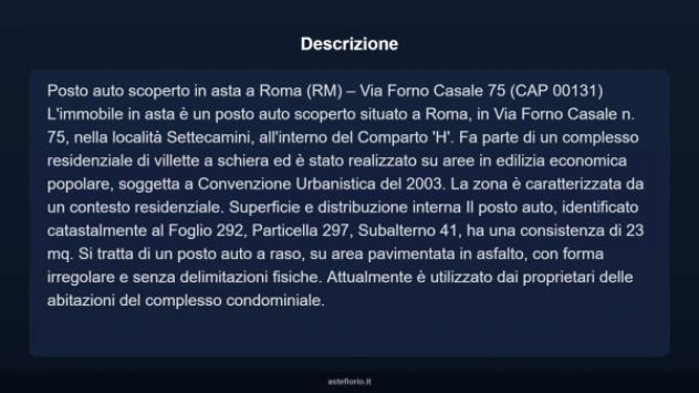 Immobile in asta di 23 m² in vendita a Roma - Foto 5