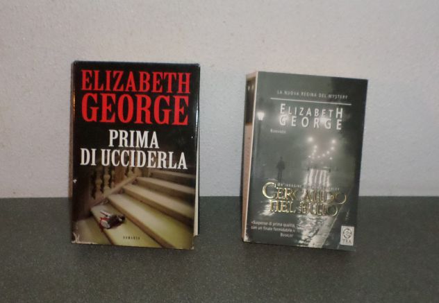 LIBRI 'BEST SELLERS' DELLA SCRITTRICE 'ELIZABETH GEORGE'