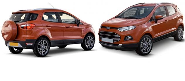MUSATA FRONTALE COMPLETO FORD ECOSPORT DAL 2013 IN POI