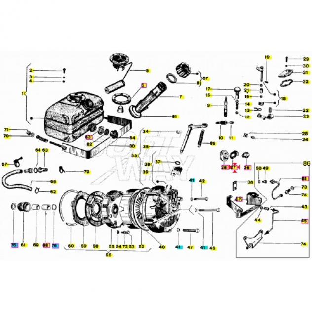 Piastrina spingimolla Ape Car Tm 145104 - Foto 4