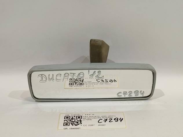 SPECCHIETTO RETROVISORE INTERNO FIAT Ducato 5° Serie 0143741 F1AE3481E (0614)
