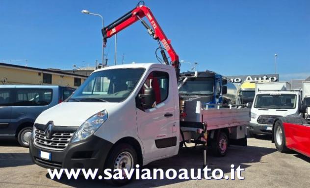 RENAULT MASTER 2.3 DCI 145cv " CASSONE FISSO - GRU FASSI rif. 24050809