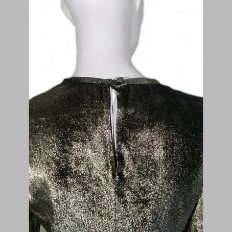 Top shirt dorato elegante per la sera di Etro - tg. 40 - Foto 5