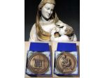 Medaglia Nino Pisano Sec. XIV Madonna del latte, 1960.