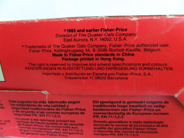 Walkie Talkie Fisher - Price (giocattolo vintage, Anno 1985) - Foto 9