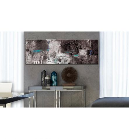 Quadro Artigianale ARREDALACASA N. 65 Cm. 145x45 Dipinto A Mano - Foto 2