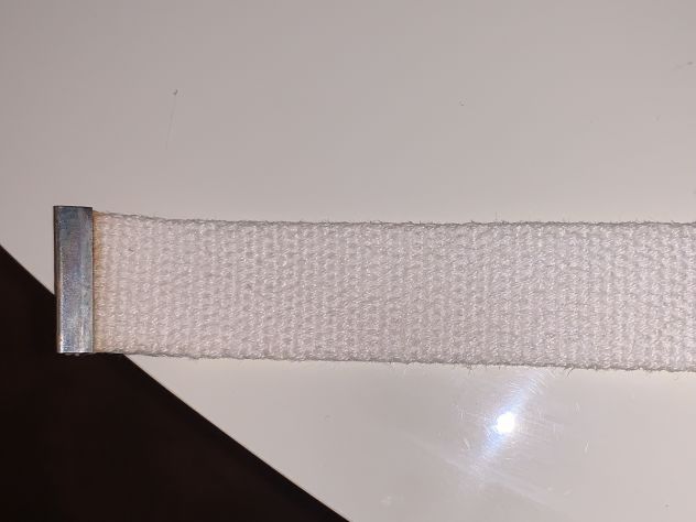 UNA CINTURA REGOLABILE PER BAMBINI/RAGAZZI UNISEX VINTAGE IN STOFFA CON FIBBIA I - Foto 9