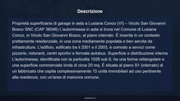 Immobile in asta di 20 m² in vendita a Lusiana Conco - Foto 8