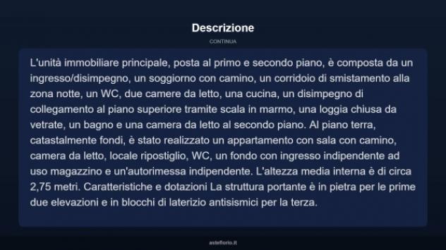 Immobile in asta di 151 m², box auto in vendita a Sellano - Foto 13