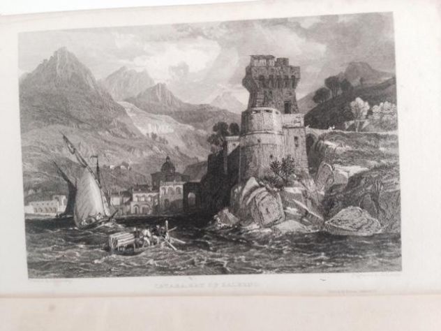 THOMAS ROSCOE THE TOURIST IN ITALY. LANDSCAPE ANNUAL 1832 - Foto 6