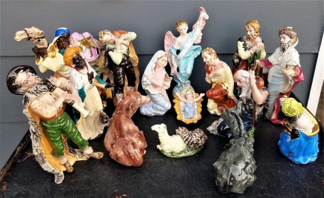 statue presepe Cd dischi religiosi musicassette ricerchiamo statuine LP musica - Foto 4
