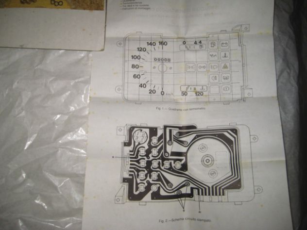 MODIFICA MANOMETRO TEMPERATURA ACQUA FIAT PANDA 45 VEGLIA 4400000121 - Foto 5