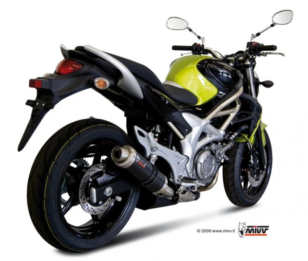 Terminale per Suzuki Gladius della Arrow Thunder Mivv Double Gun X-Cone Gp - Foto 2