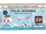 Biglietto usato "ITALIA - UCRAINA" calcio