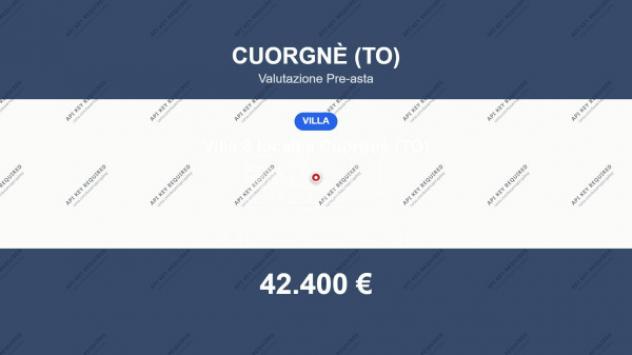 Immobile in asta di 180 m² con più di 5 locali e box auto in vendita a Cuorgnè
