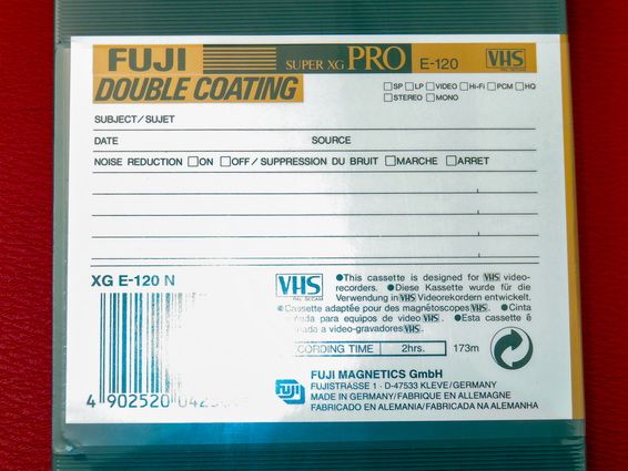 VideoCassette VHS PRO E-120 - Foto 3