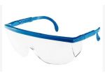 Occhiali di protezione SANTA CRUZ montatura blu, Lente incolore – art 1002676 -