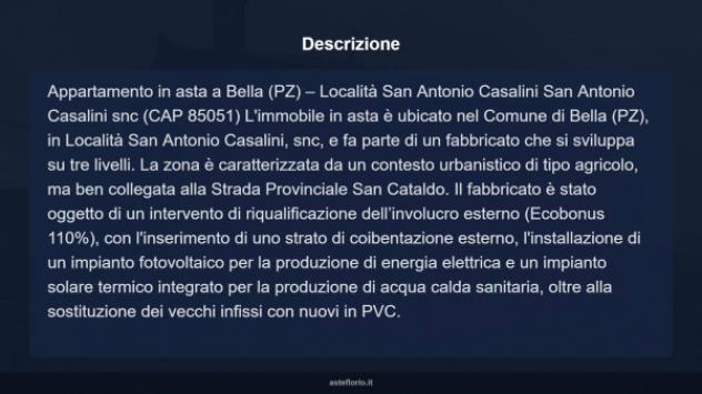 Immobile in asta di 228 m² con più di 5 locali in vendita a Bella - Foto 18