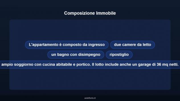 Immobile in asta di 110 m², box auto in vendita a Roma - Foto 9