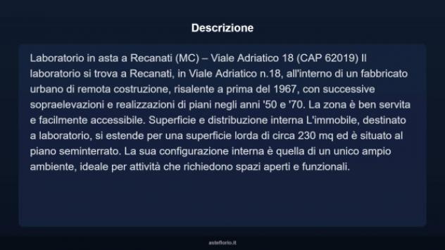 Immobile in asta di 230 m² in vendita a Recanati - Foto 9